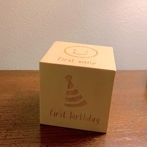 🌺 Photo Prop Pottery Barn Kids Wooden Box Keepsake